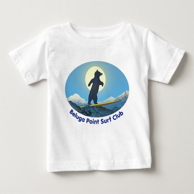 Beluga Point Surfa Klubb T-shirt (Framsida)