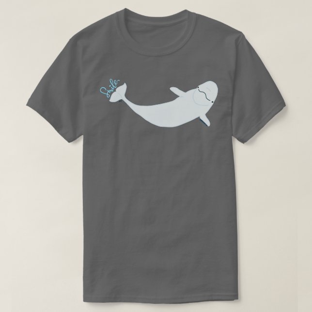 Beluga Smile T Shirt (Design framsida)
