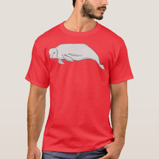 Beluga Whale 8 T Shirt