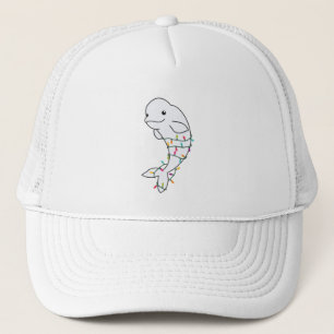 Beluga Whale God jul Winter Animals Whales Keps