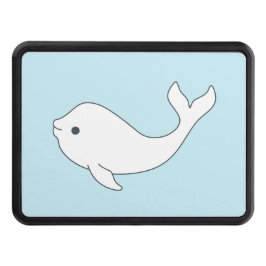 Beluga Whale Hitch Cover Dragkroksskydd