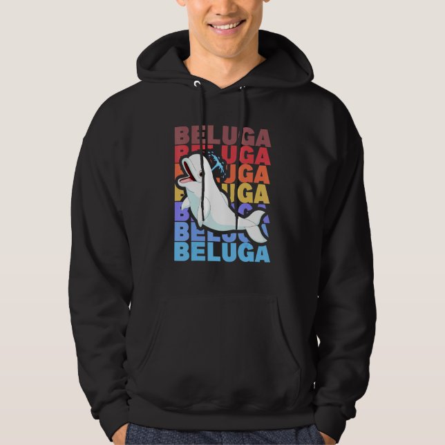 Beluga Whale Hoodie (Framsida)