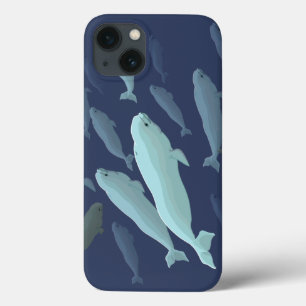 Beluga Whale iPad Case Whale Art Tablet i Pad Case