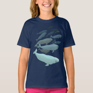 Beluga Whale Sweatshirt Baby Beluga Shirts T-shirt