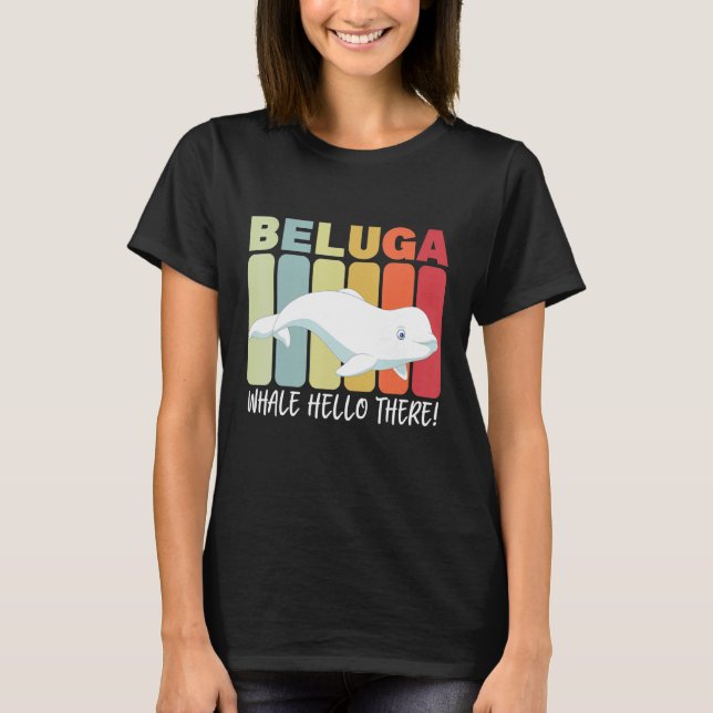 Beluga Whale T Shirt (Framsida)