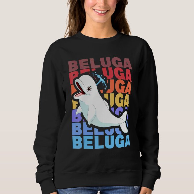 Beluga Whale T Shirt (Framsida)