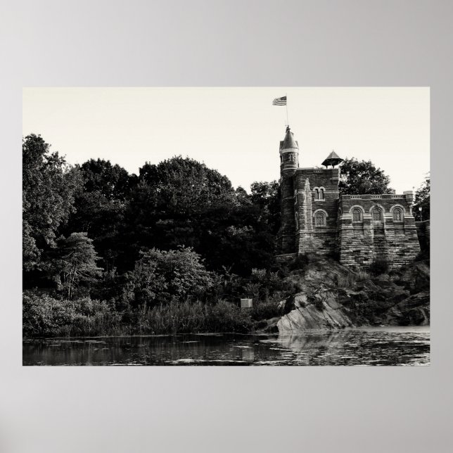 Belvedere Castle, Central Park NYC Poster (Framsidan)