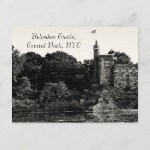 Belvedere Castle, Central Park NYC Vykort