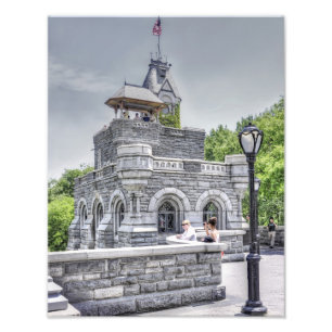 Belvedere Castle i Central Park Fototryck