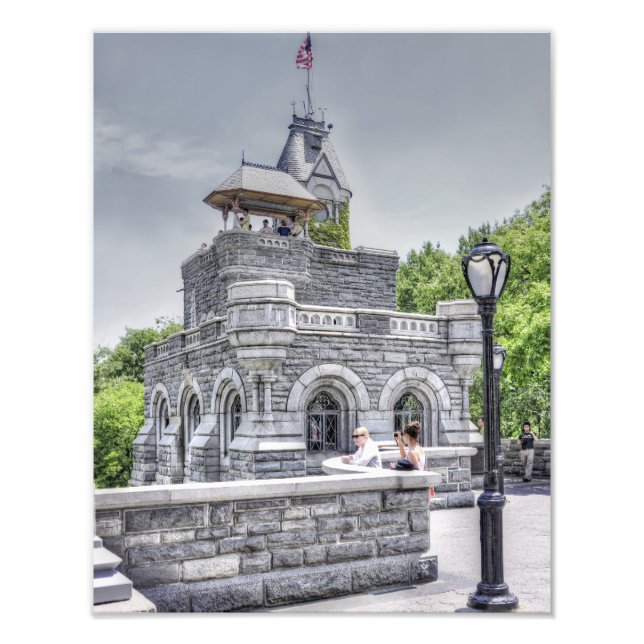 Belvedere Castle i Central Park Fototryck (Framsidan)
