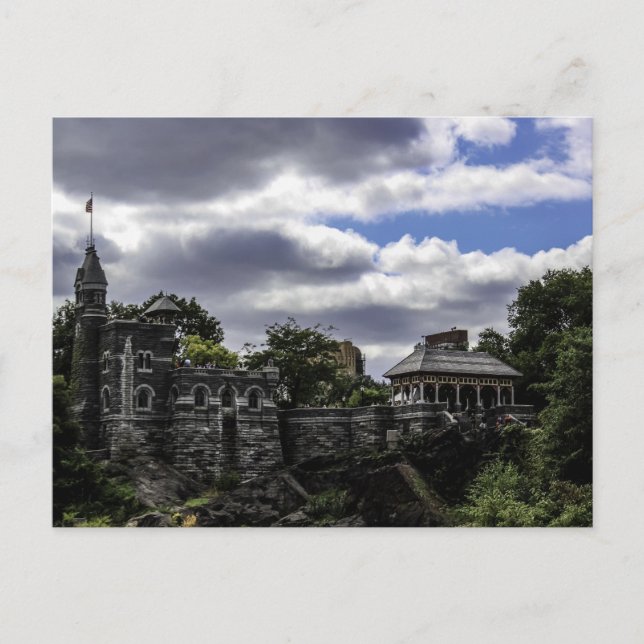 Belvedere Castle in Central Park, New York Vykort (Framsida)