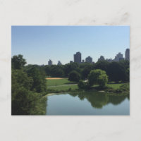 Belvedere Castle View NYC Central Park vykort