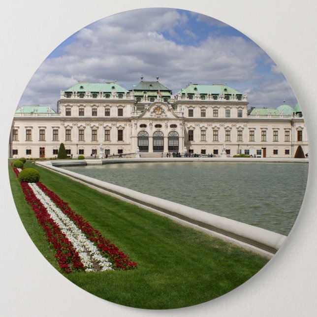 Belvedere Castle, Wien Österrike Knapp (Framsida)