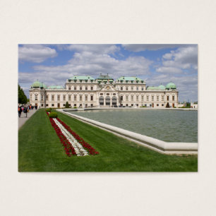 Belvedere Castle, Wien Österrike Visitkort