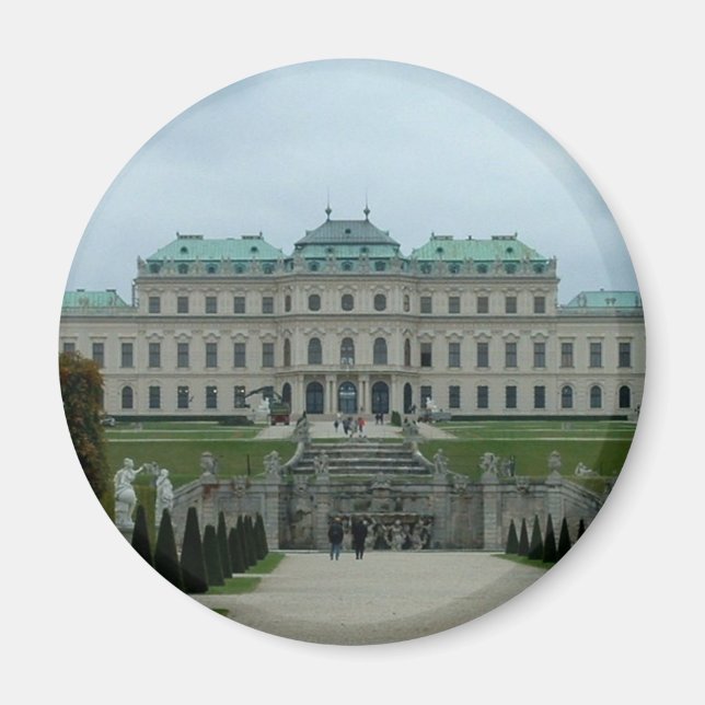 Belvedere Palace Magnet (Framsidan)