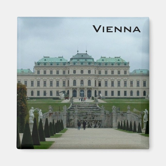Belvedere Palace Magnet (Framsidan)