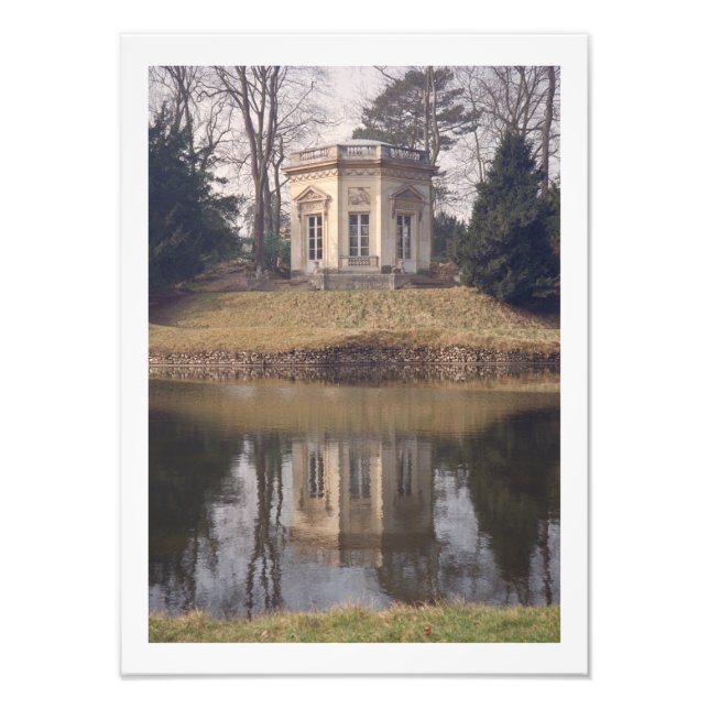 Belvedere Teahouse, Versailles Frankrike Fototryck (Framsidan)
