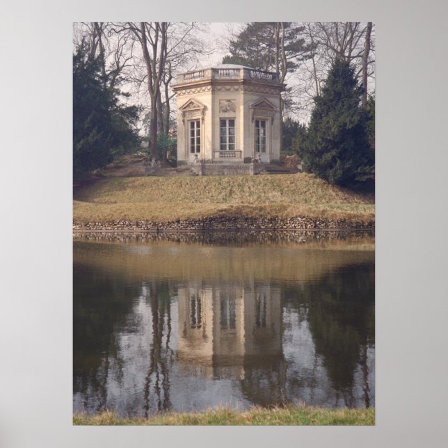 Belvedere Teahouse, Versailles, Frankrike Poster (Framsidan)