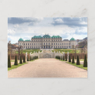 Belvedere Wien Österrike Vykort