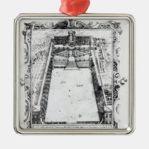 Belvederedomstolen på Vaticanen Rome, 1581 Julgransprydnad Metall