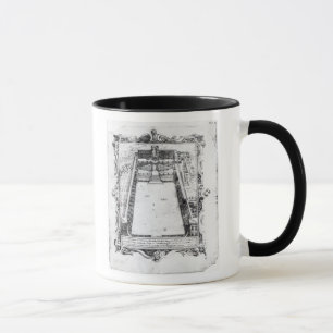 Belvederedomstolen på Vaticanen Rome, 1581 Mugg