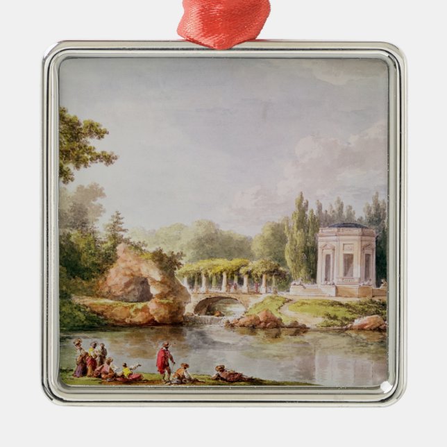 Belvederen, Petit Trianon Julgransprydnad Metall (Framsidan)