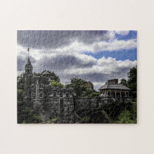 Belvedereslott i Central Park, NYC-foto Pussel