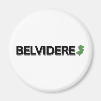 Belvidere, New jersey Magnet