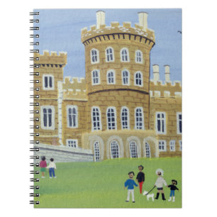 Belvoir slott 1992 anteckningsbok med spiral