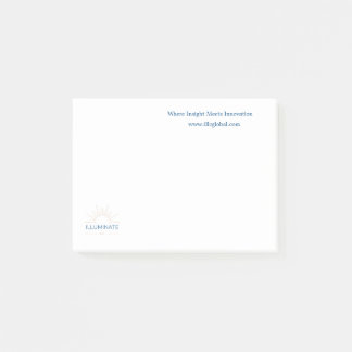 Belys post-it-lappar post-it block