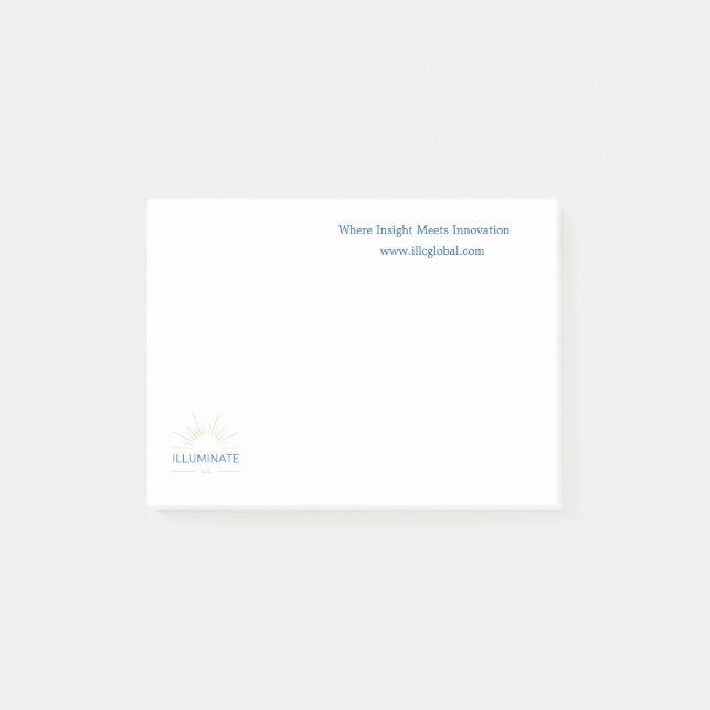 Belys post-it-lappar post-it block (Framsida)