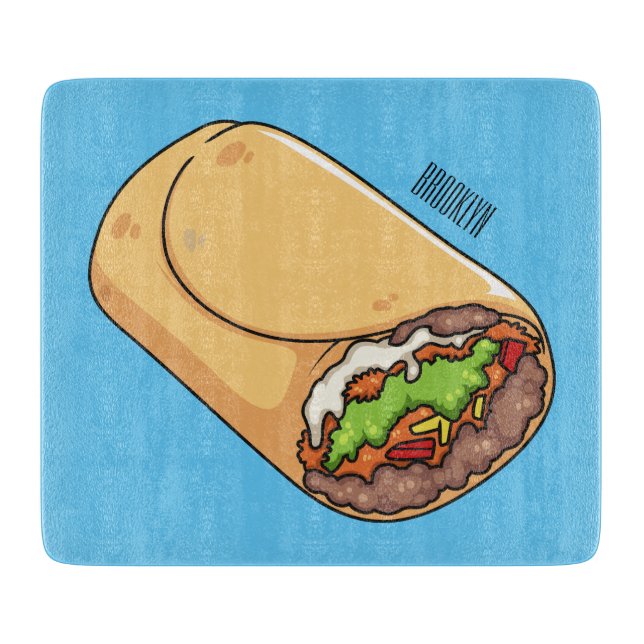 Belysning av Burritos tecknad (Framsidan)