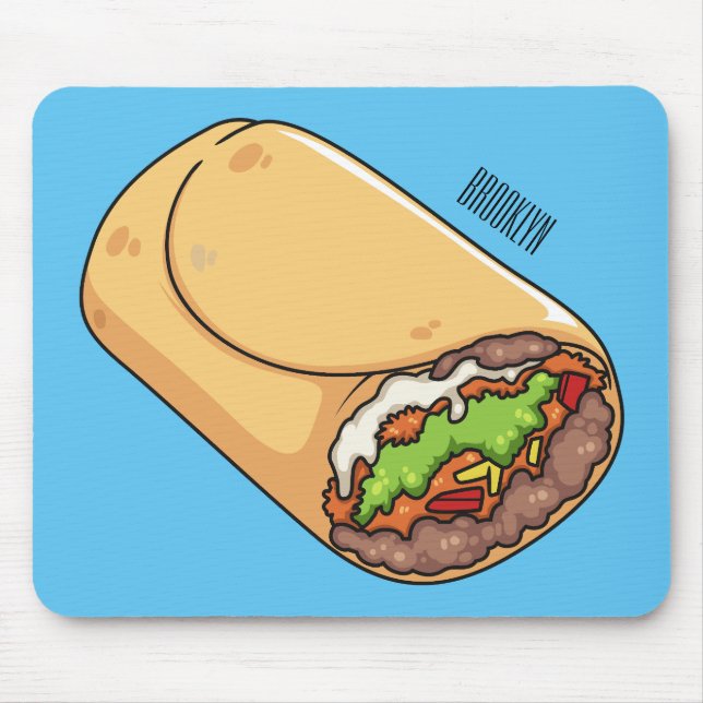 Belysning av Burritos tecknad Musmatta (Framsidan)