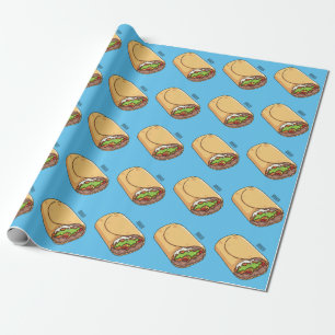 Belysning av Burritos tecknad Presentpapper