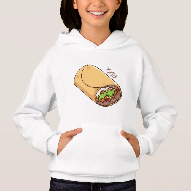 Belysning av Burritos tecknad T Shirt (Framsida)