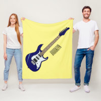 Belysning av elektrisk gitarr-tecknad