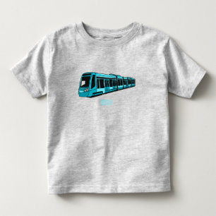 Belysning av elektrisk tecknad för lok t shirt