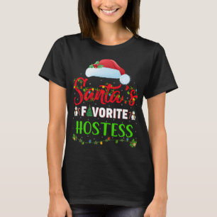 Belysning av Julafton jultomtens favoritjul i Värd T Shirt