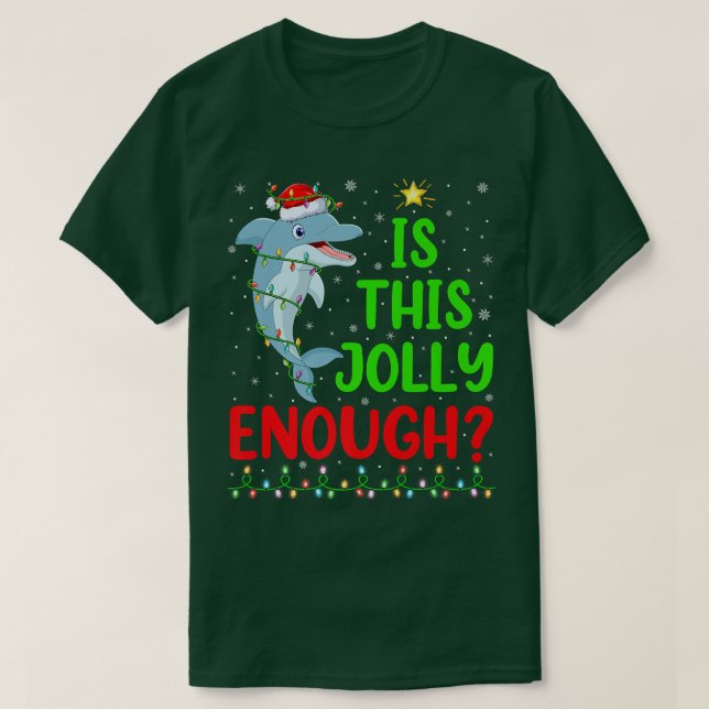Belysning av Julafton Träd är det här glädjande no T Shirt (Design framsida)