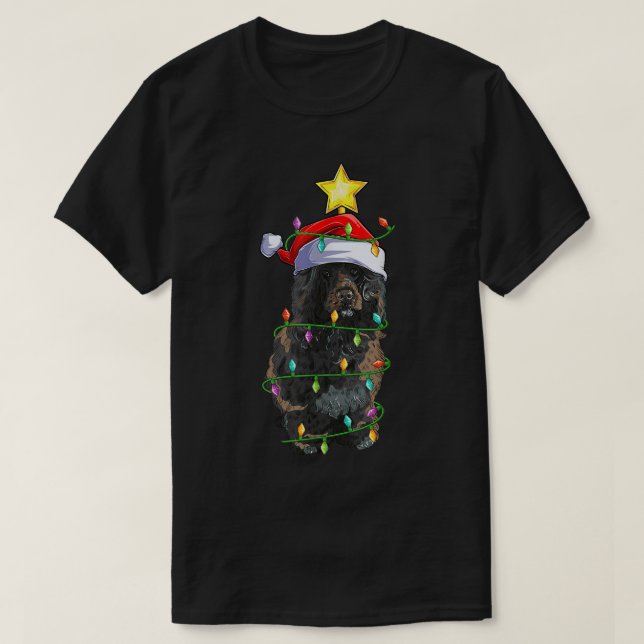 Belysning av Julafton Träd som matchar Portugisisk T Shirt (Design framsida)