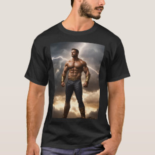 Belysning av Stil: Light & Shadow Heroes Tees T Shirt