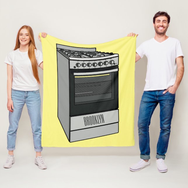 Belysning av tecknad för elspisar fleecefilt (På plats)