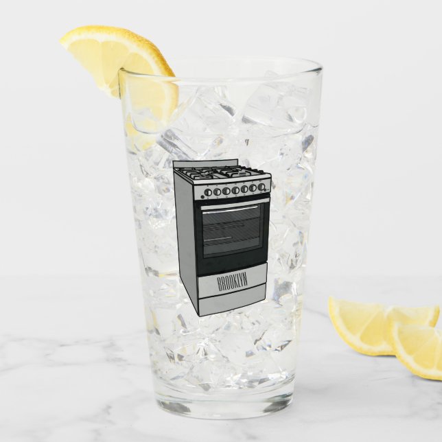 Belysning av tecknad för elspisar glaskopp (Framsida Ice)
