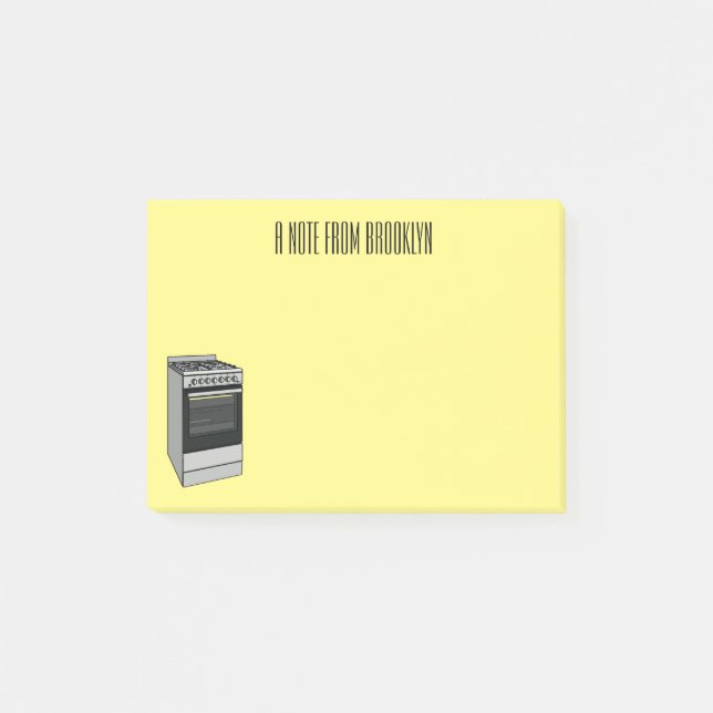 Belysning av tecknad för elspisar post-it block (Framsida)