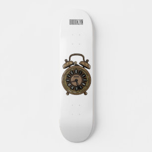 Belysning av tecknad för larmklockan mini skateboard bräda 18,5 cm