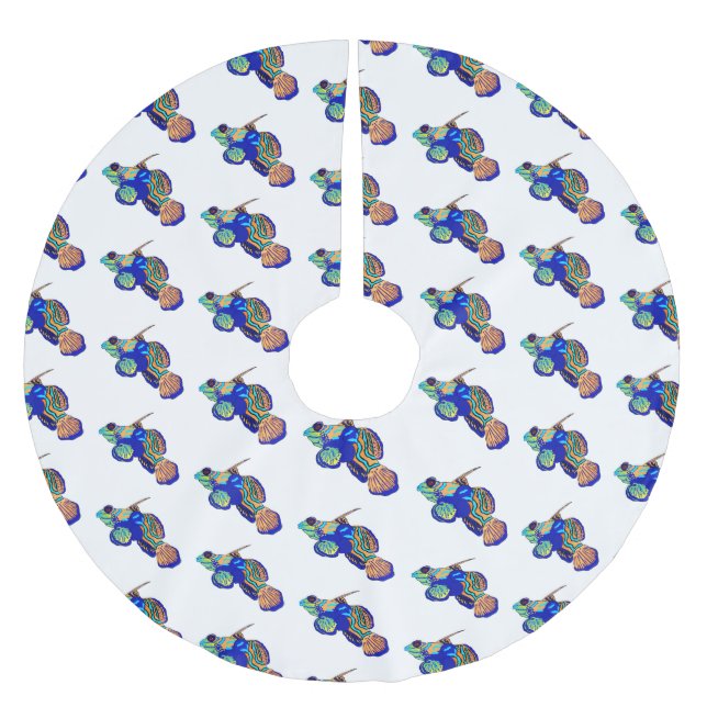 Belysning av tecknad julgransmatta borstad polyester (Framsidan)