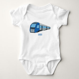 Belysning av tecknaden Electric tåg T Shirt