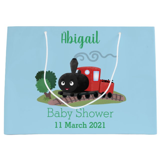 Belysning av tecknaden för den lokomotiva  för Cut (Framsidan)