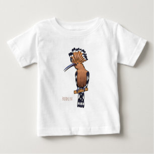 Belysning av tecknaden för häckfågel t shirt