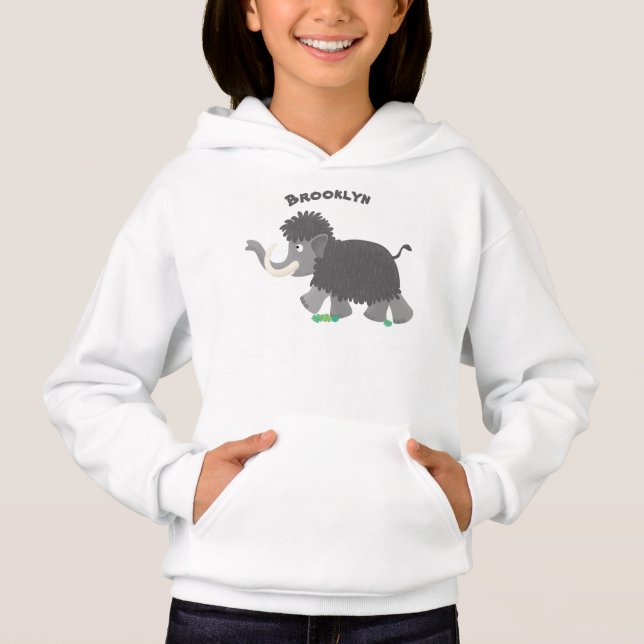 Belysning av tecknaden för ludd i rött t shirt (Framsida)